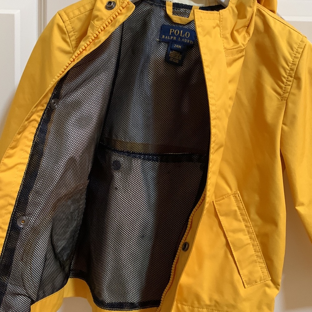 Polo by Ralph Lauren Yellow Kids Jacket - Picture 4 of 4
